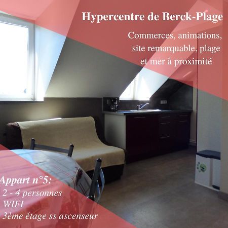 Studio Avec Mezzanine Berck-Plage Hyper-Centre Zewnętrze zdjęcie